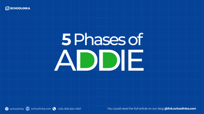 The ADDIE MODEL: A Simple Guide For Educators